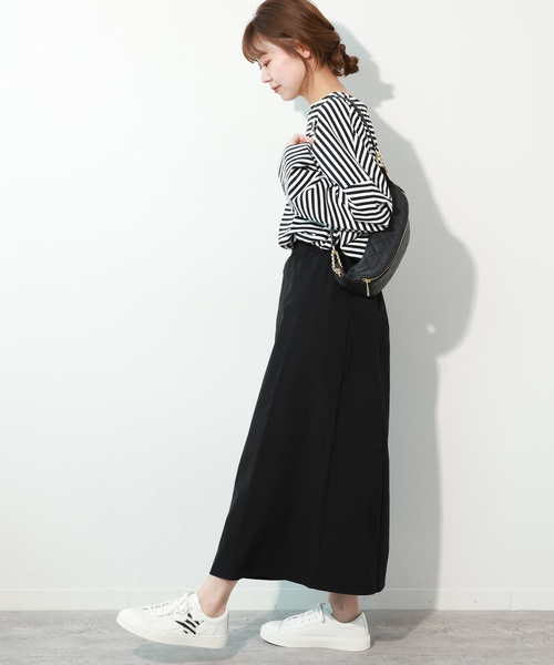 THOUSAND MILE(サウザンドマイル)の「《追加2》【THOUSAND MILE/サウザンドマイル】WAVE ADJUST SKIRT(スカート・レディース・ブラック/カーキ・FREE)」の16枚目の写真