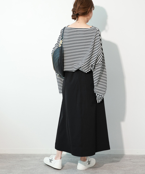 THOUSAND MILE(サウザンドマイル)の「《追加2》【THOUSAND MILE/サウザンドマイル】WAVE ADJUST SKIRT(スカート・レディース・ブラック/カーキ・FREE)」の15枚目の写真