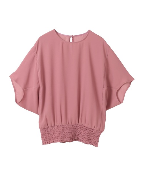 Tiara(ティアラ)の「オリガミブラウス(セットアップ可)(シャツ/ブラウス・レディース・ピンク/グリーン/アイボリー/ブラック・FREE)」の15枚目の写真
