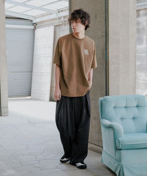 PBLIM（ページボーイリム）の「《UNISEX》モーターカーイラストTシャツ（Tシャツ/カットソー・レディース・ホワイト/ブラック/ブラウン・MEDIUM/LARGE）」の21枚目の写真