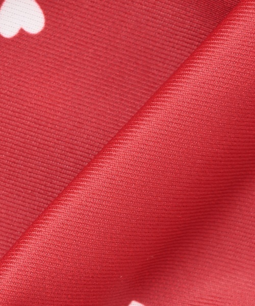 petit main(プティマイン)の「【SWIM】ハートパフスリーブタンキニ(水着・キッズ・アイボリー/レッド・90cm/120cm/130cm/100cm/110cm/80cm)」の6枚目の写真