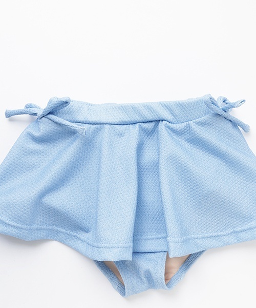petit main(プティマイン)の「【SWIM】ハートパフスリーブタンキニ(水着・キッズ・アイボリー/レッド・90cm/120cm/130cm/100cm/110cm/80cm)」の5枚目の写真