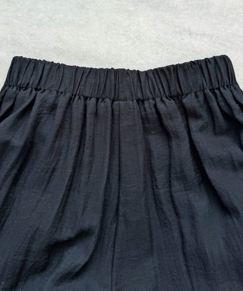 Futier land（フューティアランド）の「リネンライクスラックス（スラックス・レディース・グレー/アイボリー/ブラック・SMALL/MEDIUM）」の19枚目の写真