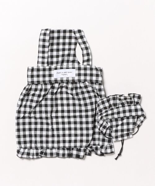 aimoha(アイモハ)の「チェック柄ペットウェア(ペットウェア・レディース・ブラック・SMALL/MEDIUM/LARGE/X-LARGE/XX-LARGE)」の4枚目の写真