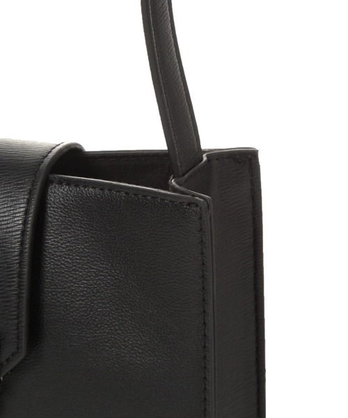 LAKOLE(ラコレ)の「フェイクレザーベルトスクエアミニショルダーバッグ / 420052(ショルダーバッグ・メンズ・ブラック・FREE)」の7枚目の写真