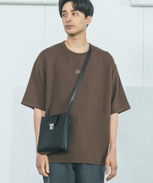 LAKOLE(ラコレ)の「フェイクレザーベルトスクエアミニショルダーバッグ / 420052(ショルダーバッグ・メンズ・ブラック・FREE)」の13枚目の写真