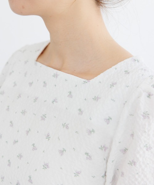 flower(フラワー)の「バブルブルームトップ2(シャツ/ブラウス・レディース・パープル/ピンク・FREE)」の8枚目の写真
