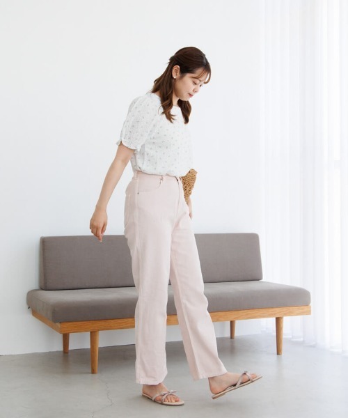 flower(フラワー)の「バブルブルームトップ2(シャツ/ブラウス・レディース・パープル/ピンク・FREE)」の12枚目の写真