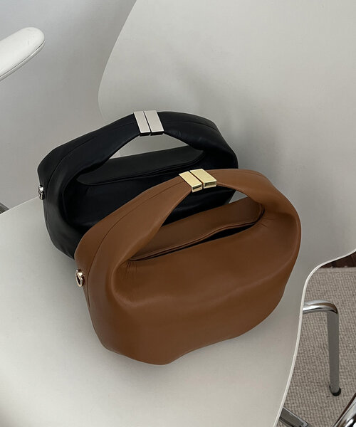 CAPRICIEUX LE'MAGE（カプリシューレマージュ）の「メタルポイント2WAYバッグ（ショルダーバッグ・レディース・ブラック/キャメル・FREE）」の11枚目の写真