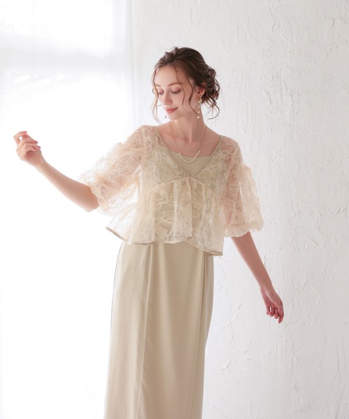 フラッフィーフラワーセットドレス（ドレス）｜Dorry Doll（ドリー