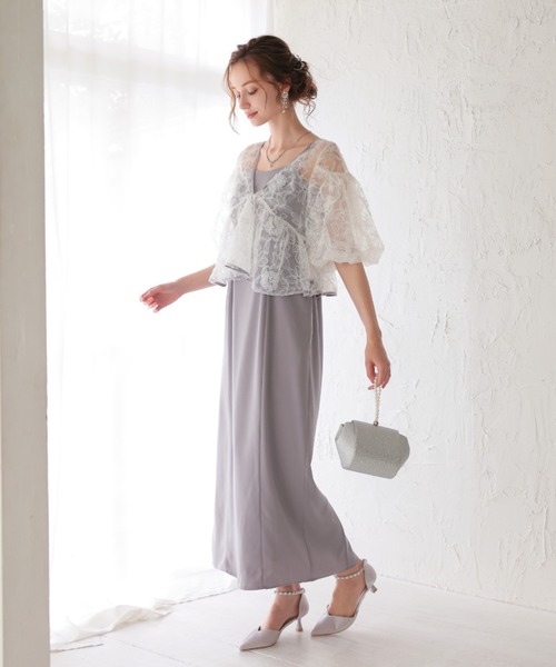 フラッフィーフラワーセットドレス（ドレス）｜Dorry Doll（ドリー