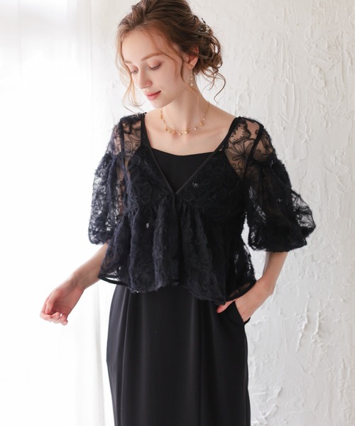 フラッフィーフラワーセットドレス（ドレス）｜Dorry Doll（ドリー