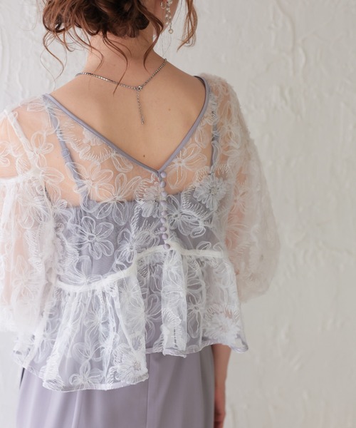 フラッフィーフラワーセットドレス（ドレス）｜Dorry Doll（ドリー