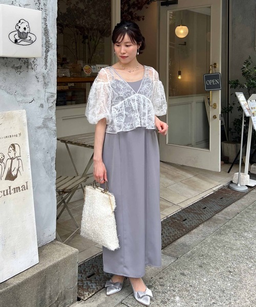 フラッフィーフラワーセットドレス（ドレス）｜Dorry Doll（ドリー