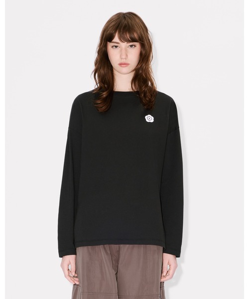 KENZO(ケンゾー)の「''Boke Flower 2.0' ロング スリーブ コットン Tシャツ(Tシャツ/カットソー・レディース・ブラック系その他5・MEDIUM/SMALL/X-SMALL)」の3枚目の写真