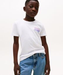 BOYS グラフィティレイズドプリントTシャツ