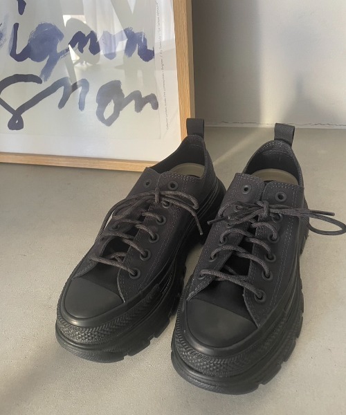 CONVERSE(コンバース)の「【CONVERSE】ALL STAR(R)TREKWAVE CS OX(スニーカー・レディース・ライトグレー/ブラック・24.5/24/23.5/23)」の6枚目の写真