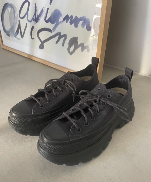 CONVERSE(コンバース)の「【CONVERSE】ALL STAR(R)TREKWAVE CS OX(スニーカー・レディース・ライトグレー/ブラック・24.5/24/23.5/23)」の7枚目の写真