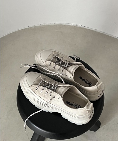 CONVERSE(コンバース)の「【CONVERSE】ALL STAR(R)TREKWAVE CS OX(スニーカー・レディース・ライトグレー/ブラック・24.5/24/23.5/23)」の12枚目の写真