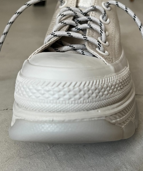 CONVERSE(コンバース)の「【CONVERSE】ALL STAR(R)TREKWAVE CS OX(スニーカー・レディース・ライトグレー/ブラック・24.5/24/23.5/23)」の18枚目の写真