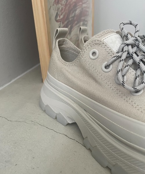 CONVERSE(コンバース)の「【CONVERSE】ALL STAR(R)TREKWAVE CS OX(スニーカー・レディース・ライトグレー/ブラック・24.5/24/23.5/23)」の19枚目の写真