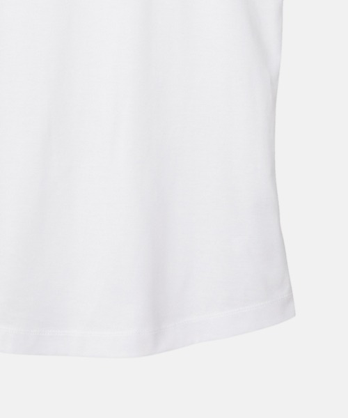 LE CIEL BLEU（ルシェルブルー）の「タンクサークルカットアウト / Tank Circle Cut Out（Tシャツ/カットソー・レディース・ホワイト/カーキ/ブラック・36/38）」の7枚目の写真