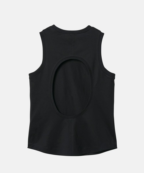 LE CIEL BLEU（ルシェルブルー）の「タンクサークルカットアウト / Tank Circle Cut Out（Tシャツ/カットソー・レディース・ホワイト/カーキ/ブラック・36/38）」の8枚目の写真