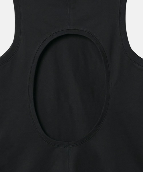 LE CIEL BLEU（ルシェルブルー）の「タンクサークルカットアウト / Tank Circle Cut Out（Tシャツ/カットソー・レディース・ホワイト/カーキ/ブラック・36/38）」の10枚目の写真