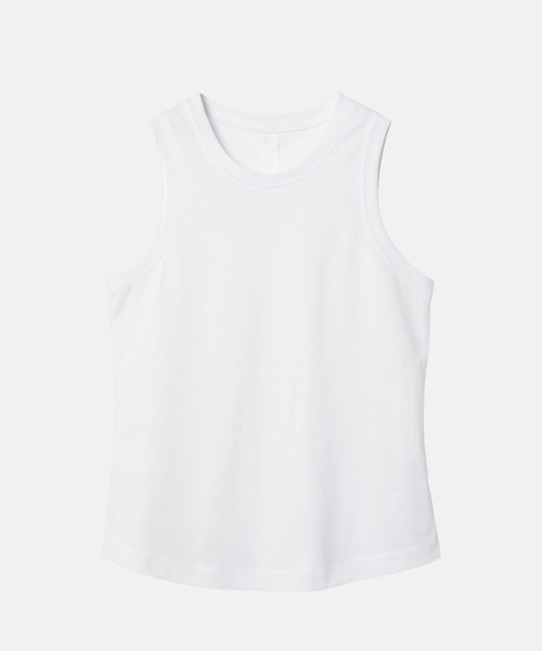 LE CIEL BLEU(ルシェルブルー)の「タンクサークルカットアウト / Tank Circle Cut Out(Tシャツ/カットソー・レディース・ホワイト/カーキ/ブラック・36/38)」の18枚目の写真