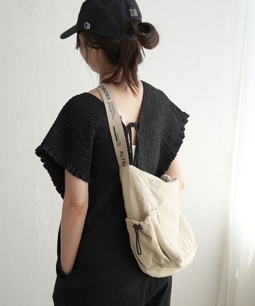 VENCEEXCHANGE(ヴァンスエクスチェンジ)の「フリーザショルダーバッグ(ショルダーバッグ・レディース・オフホワイト/グレー/ネイビー/ブラック・FREE)」の6枚目の写真