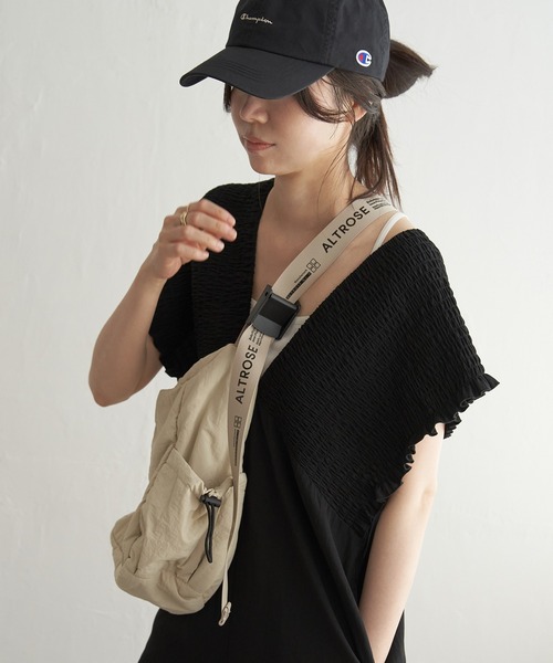 VENCEEXCHANGE(ヴァンスエクスチェンジ)の「フリーザショルダーバッグ(ショルダーバッグ・レディース・オフホワイト/グレー/ネイビー/ブラック・FREE)」の8枚目の写真