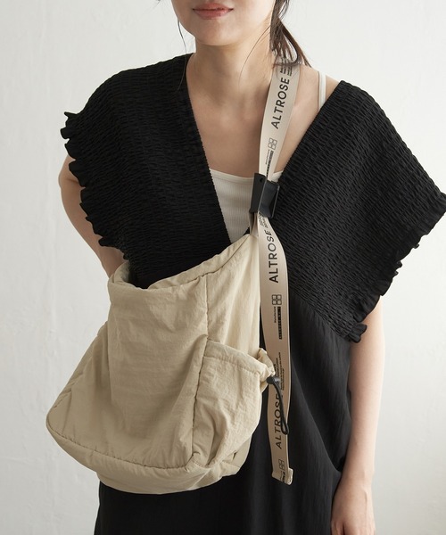 VENCEEXCHANGE(ヴァンスエクスチェンジ)の「フリーザショルダーバッグ(ショルダーバッグ・レディース・オフホワイト/グレー/ネイビー/ブラック・FREE)」の9枚目の写真