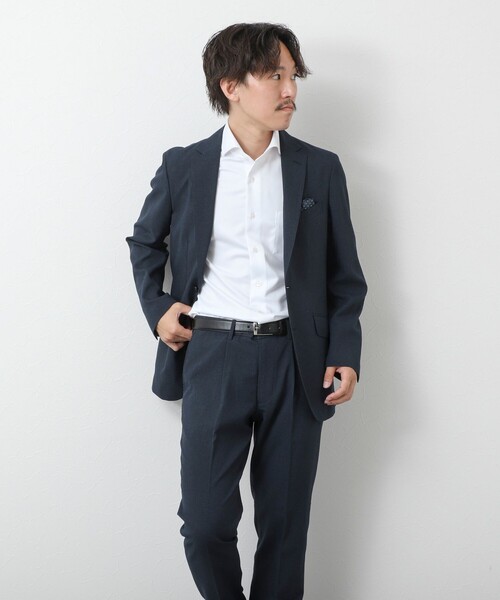 NOLLEY’S（ノーリーズ）の「《ビジカジ対応》【SMART TECH】吸水速乾 イージーアイロンWD SS 25SS（ビジネスシャツ・メンズ・ホワイト/ブルー/ライトブルー/ブルー系その他・S/M/L/XL）」の13枚目の写真