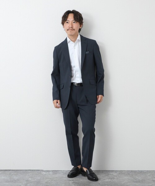 NOLLEY’S（ノーリーズ）の「《ビジカジ対応》【SMART TECH】吸水速乾 イージーアイロンWD SS 25SS（ビジネスシャツ・メンズ・ホワイト/ブルー/ライトブルー/ブルー系その他・S/M/L/XL）」の14枚目の写真