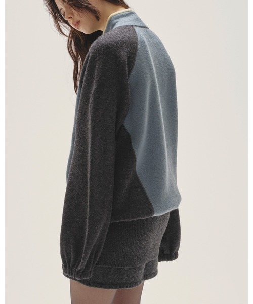 TODAYFUL（トゥデイフル）の「Wool 100% Piping Pullover（パーカー