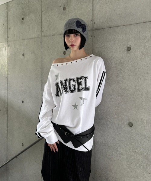 tシャツ EYELET ANGEL MTM レディース EYELET ANGEL MTM（Tシャツ/カットソー）｜SETUPEXE