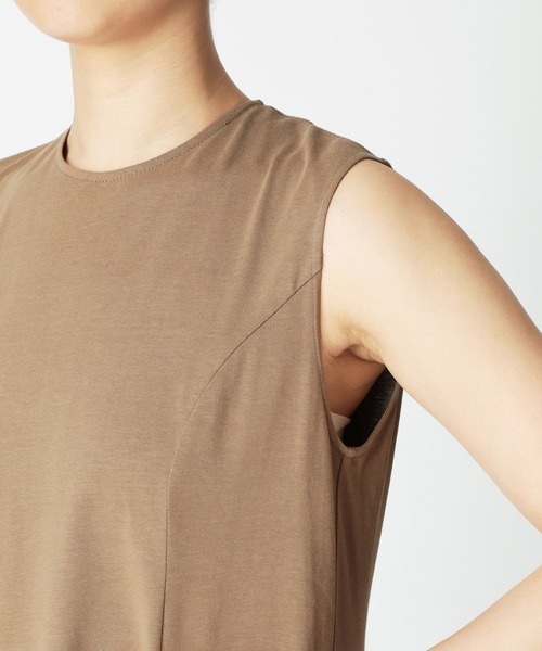 BABYLONE(バビロン)の「バックオープンシェイプワンピース(ワンピース・レディース・モカ/ブラック・フリー)」の16枚目の写真