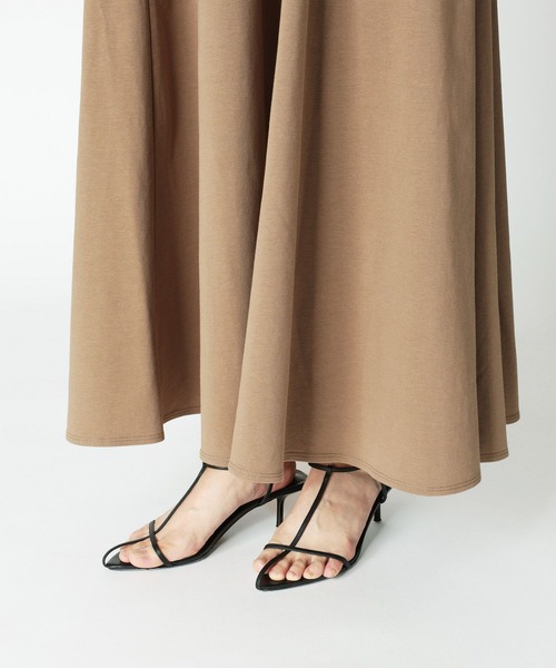 BABYLONE(バビロン)の「バックオープンシェイプワンピース(ワンピース・レディース・モカ/ブラック・フリー)」の18枚目の写真