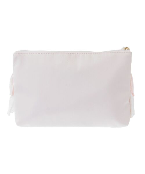 Maison de FLEUR（メゾンドフルール）の「フロントフリルポーチ（ポーチ・レディース・ブラック/ピンク・FREE）」の8枚目の写真