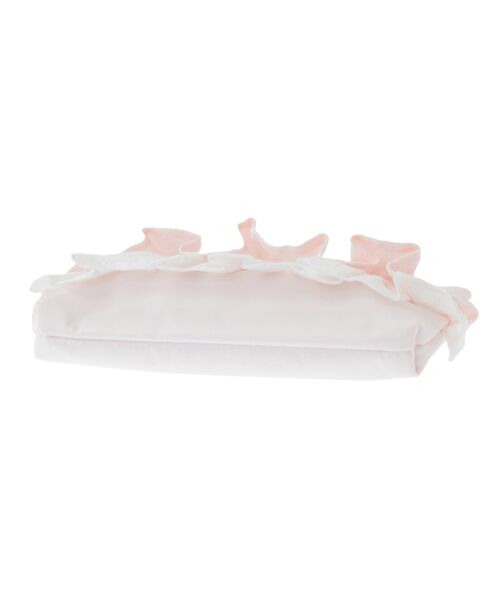 Maison de FLEUR（メゾンドフルール）の「フロントフリルポーチ（ポーチ・レディース・ブラック/ピンク・FREE）」の9枚目の写真