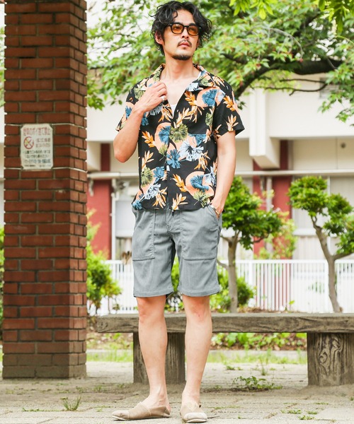 LUXSTYLE(ラグスタイル)の「コーデュロイベイカーショーツ(その他パンツ・メンズ・ベージュ/ブラック/ブルー/グレー・M/L/S/XL)」の16枚目の写真