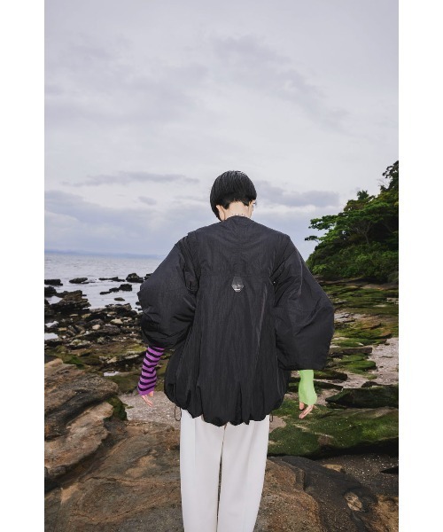 OMMO 2WAY BALLOON BZ ブラック 2WAY BALLOON BZ（ブルゾン）｜OMMO（オーエムエムオー）の
