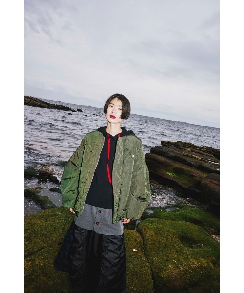 OMMO 2WAY BALLOON BZ ブラック 2WAY BALLOON BZ（ブルゾン）｜OMMO（オーエムエムオー）の