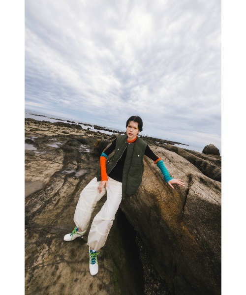 OMMO 2WAY BALLOON BZ ブラック OMMO 2WAY BALLOON BZ オーエムエムオーダウン ブルゾン 2wayダウン