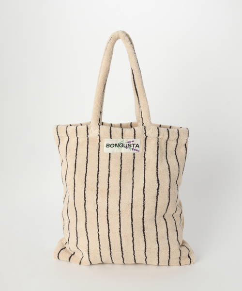 新品　BONGUSTA ボングスタ STRIPEDトートバッグ BONGUSTA/ボングスタ】NARAM STRIPED TOTE トートバッグ｜Rouge