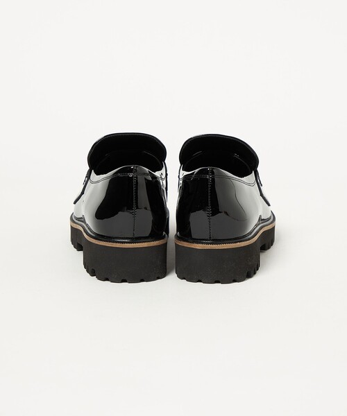 green label relaxing(グリーンレーベルリラクシング)の「チャンキー ローファー / シューズ 撥水(ローファー・レディース・ベージュ/ブラック/ダークブラウン・23.5cm/23cm/22.5cm/24cm/25.5cm/25cm/24.5cm)」の14枚目の写真