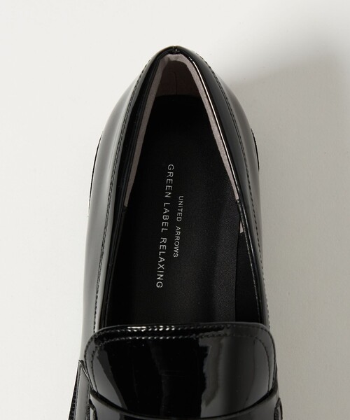 green label relaxing(グリーンレーベルリラクシング)の「チャンキー ローファー / シューズ 撥水(ローファー・レディース・ベージュ/ブラック/ダークブラウン・23.5cm/23cm/22.5cm/24cm/25.5cm/25cm/24.5cm)」の16枚目の写真