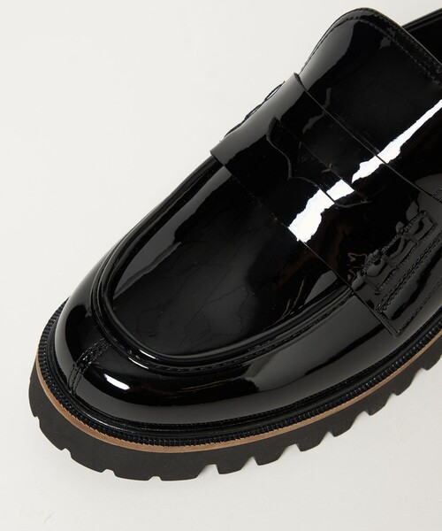 green label relaxing(グリーンレーベルリラクシング)の「チャンキー ローファー / シューズ 撥水(ローファー・レディース・ベージュ/ブラック/ダークブラウン・23.5cm/23cm/22.5cm/24cm/25.5cm/25cm/24.5cm)」の17枚目の写真