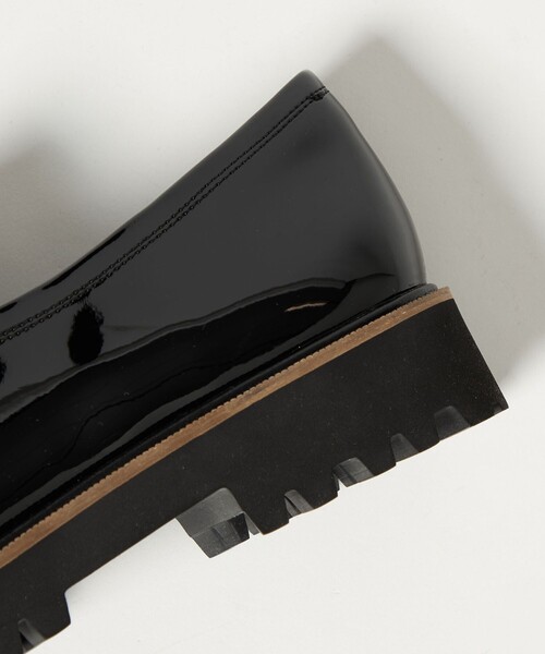 green label relaxing(グリーンレーベルリラクシング)の「チャンキー ローファー / シューズ 撥水(ローファー・レディース・ベージュ/ブラック/ダークブラウン・23.5cm/23cm/22.5cm/24cm/25.5cm/25cm/24.5cm)」の18枚目の写真