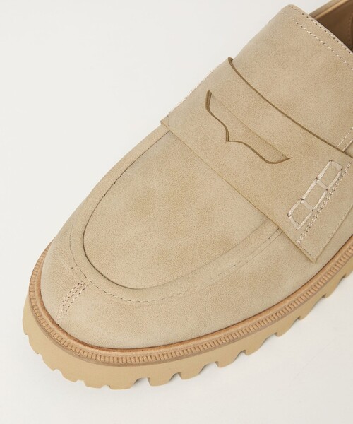 green label relaxing(グリーンレーベルリラクシング)の「チャンキー ローファー / シューズ 撥水(ローファー・レディース・ベージュ/ブラック/ダークブラウン・23.5cm/23cm/22.5cm/24cm/25.5cm/25cm/24.5cm)」の20枚目の写真